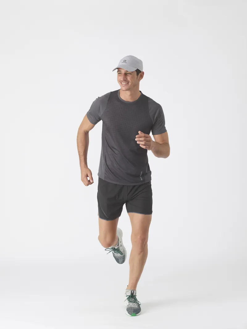 Salomon Sense Aero 5-inch Men's Running Short in Deep Black-8